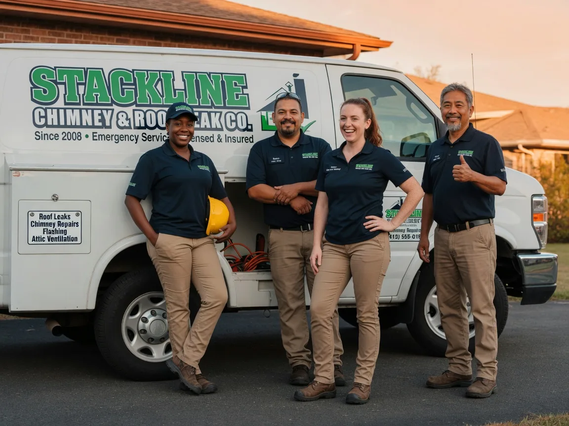 Chimney flashing repair company in Springerton, IL